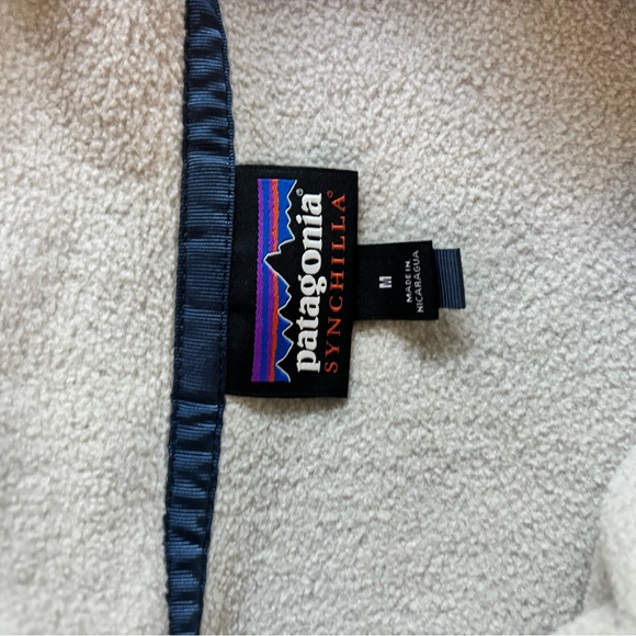 Patagonia Synchilla Cream Fleece Pullover - Picture 3 of 3
